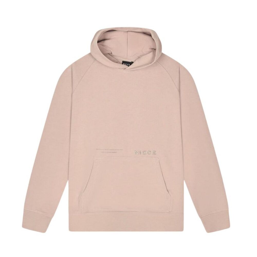Nicce Mens Embroidered Hoodie / Ash Grey